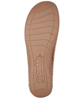 Women's Bentlee Cutout Leather Slip-On Ballet Flats