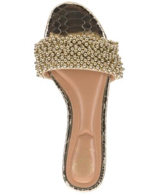 Women's Balea Beaded Flat Slide Sandals