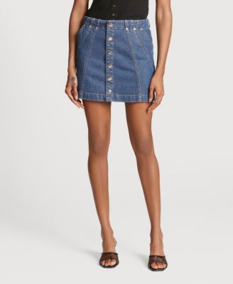 Women's Side Panel Mini Skirt