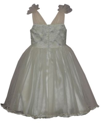 Girls' 2T-6X Embroidered Ballerina Party Dress