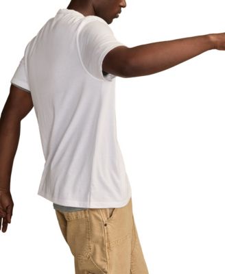 Men's Venice Burnout Notch Short Sleeves T-shirt