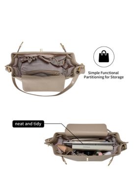 Woman's handbag Medium Satchel Shoulder Bag Victoria Hyde Alla