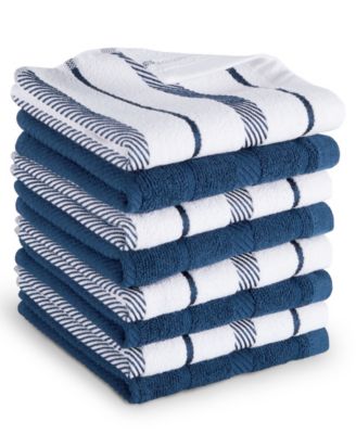 Albany Stripe Dishcloth Set, 8-Pack