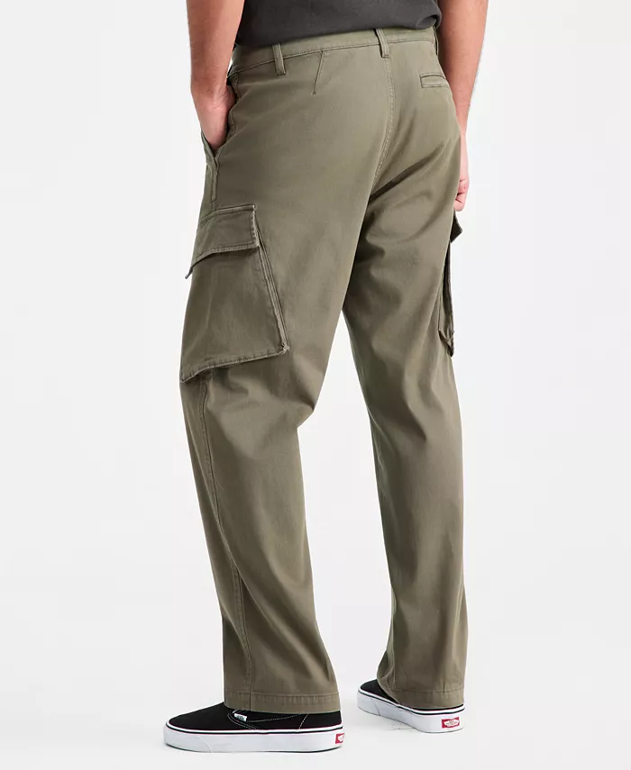 Men's Cotton-Blend Angled Cargo Pants - thumbnail 6