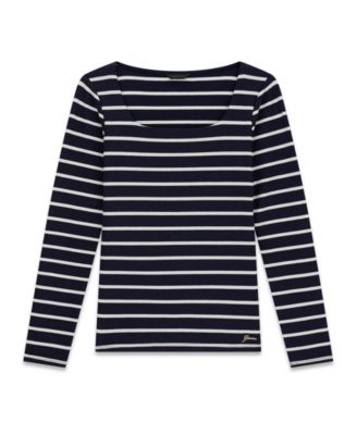 Girls' 7-16 Long-Sleeve Knit Top
