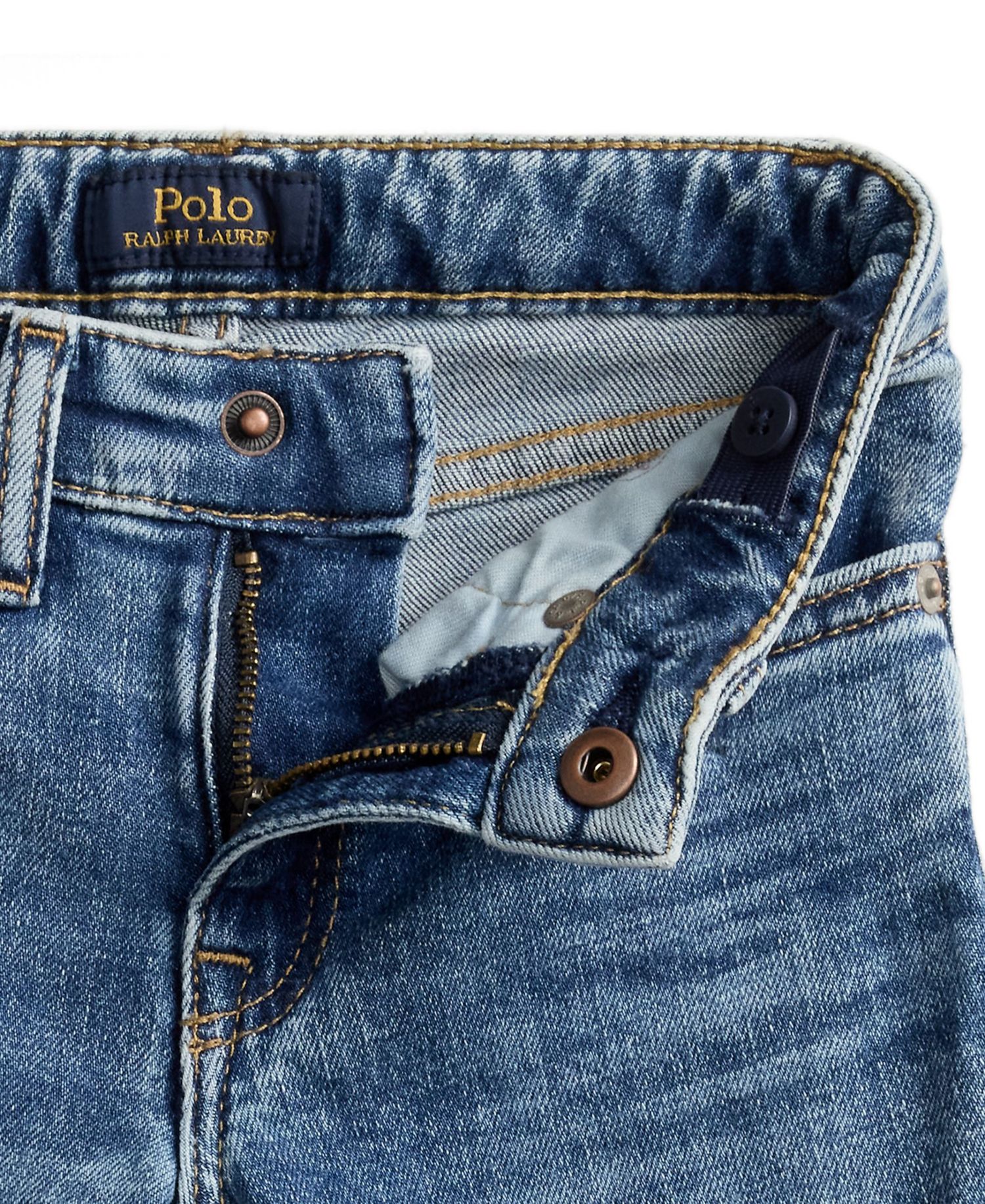 Girls' 2T-6X Flared Stretch Denim Jeans