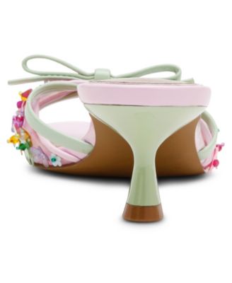 Women's Shirley Ditsy Floral Kitten Heel Sandals