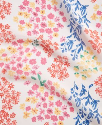 Dainty Floral Square Scarf