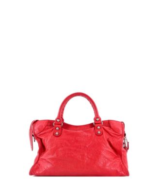 Medium City Classic Studs Bag Leather