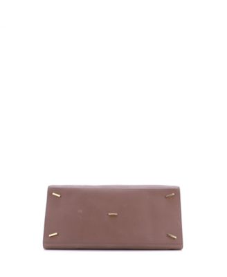 Large Hug Top Handle Bag Leather