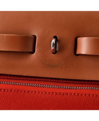 31 Herbag Zip Leather and Toile