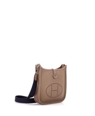 Pre-Owned HERMES TPM Evelyne Bag Gen III Clemence