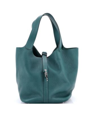 Pre-Owned HERMES GM Picotin Lock Bag Clemence