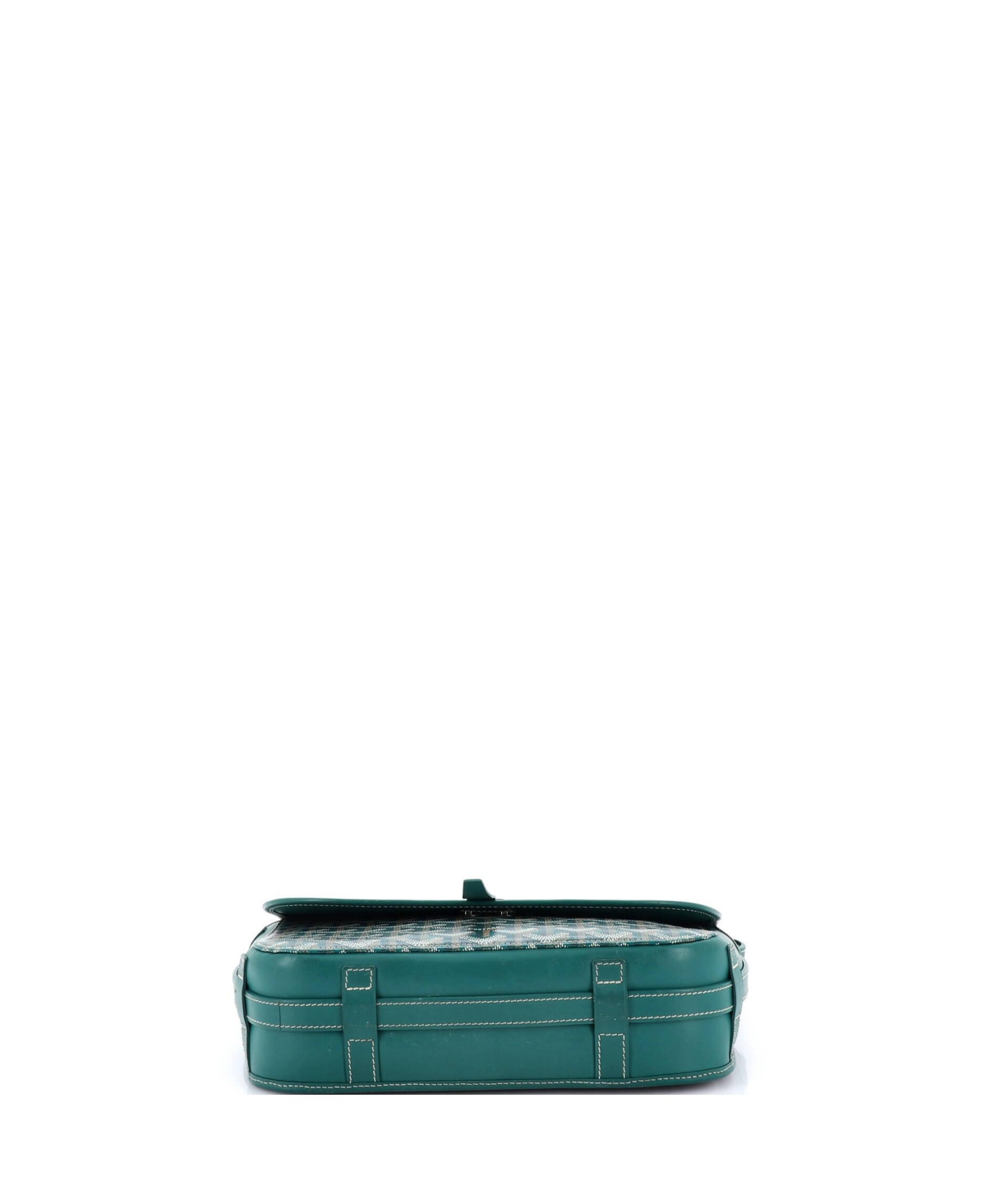 Pre-Owned Goyard Mm Belvedere Ii Messenger Bag Coated Canvas