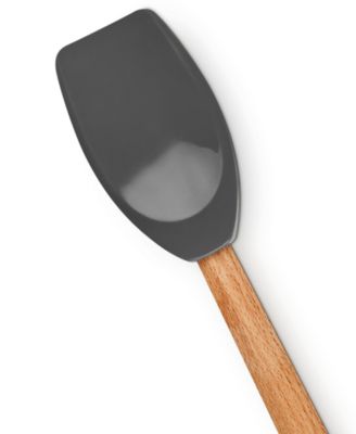 Signature Wooden Handle 11.4" Spatula Spoon