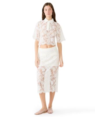 Women's Monette Calf Bodycon Skirt