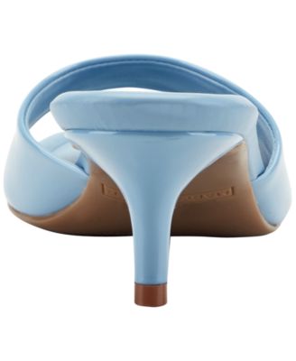 Women's Sagi Slip-On Kitten Heel Dress Sandals