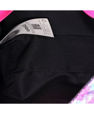 East West Medusa Icon Chain Flap Bag Quilted Tweed