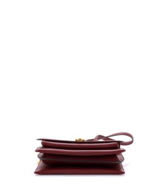 Medium Trifolio Flap Bag Leather