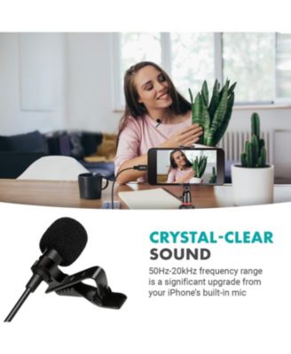 iLav-L Digital Lavalier Omnidirectional Clip on Microphone (Lightning)