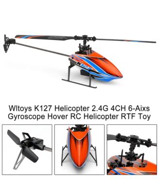 2.4G 4-Channel RC Helicopter with Auto-Hover & 6-Axis Gyro, Beginner Friendly Design