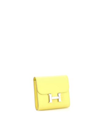 Pre-Owned HERMES Compact Constance Wallet Epsom