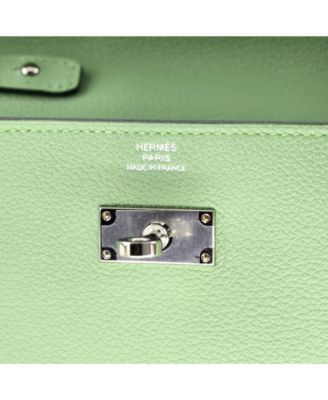 Pre-Owned HERMES Kelly To Go Wallet Evercolor