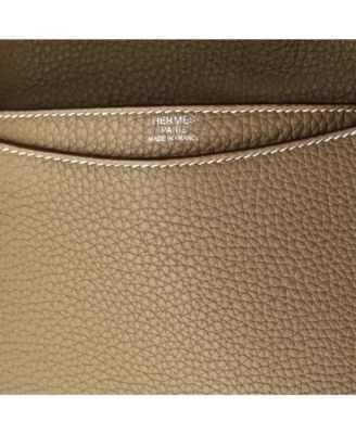 Pre-Owned HERMES Steve Light Junior Messenger Bag Togo