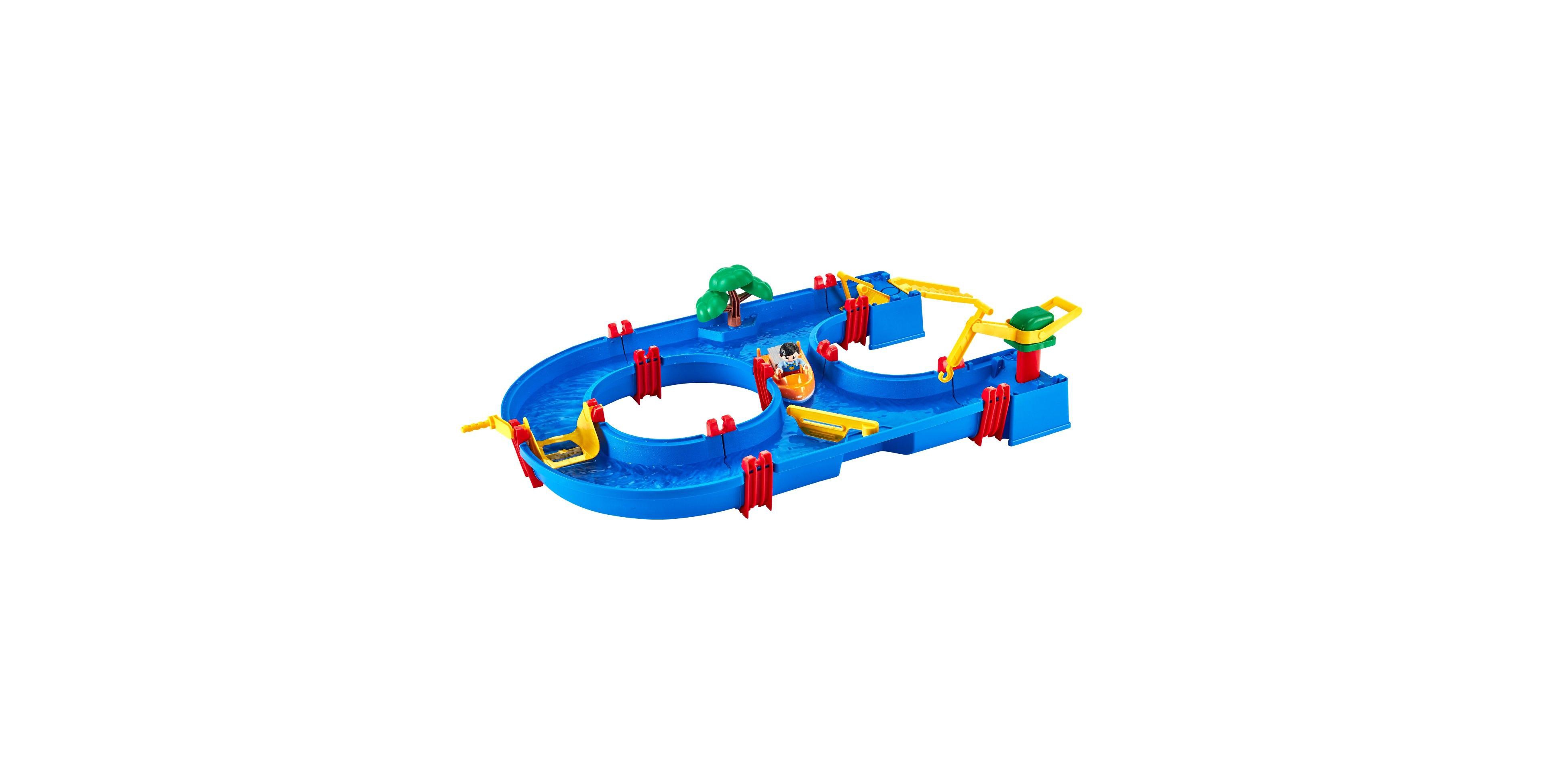 Toddler Water Table Playset with Sensory Waterway Tracks and Accessories