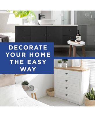 30pcs 1-1/4″ Matte Black Cabinet Knobs, Rust-Proof Zinc Alloy Drawer Pulls with Short & Adjustable Screws for Cabinets