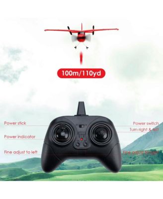 2.4G 2-Channel RC Plane with 30 Min Flight & Crash Resistant EPP Foam