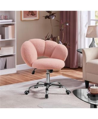 Boucle Upholstered Home Office Chair