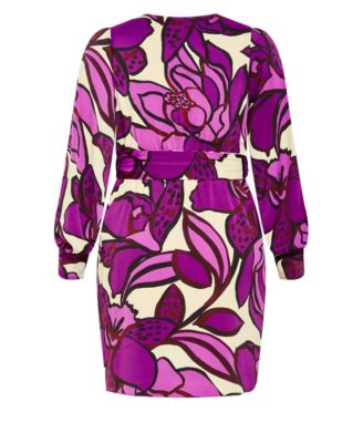 Plus Size Amalia Print Dress