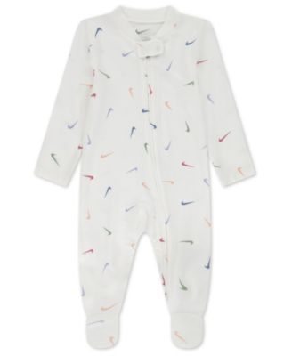 Baby Boys' and Girls' Printed Viscose Footed Coverall