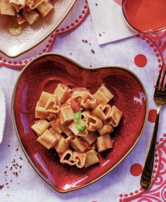 Baroque Glass Heart Plate