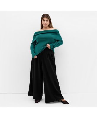 Plus Size Florence Off Shoulder Jumper