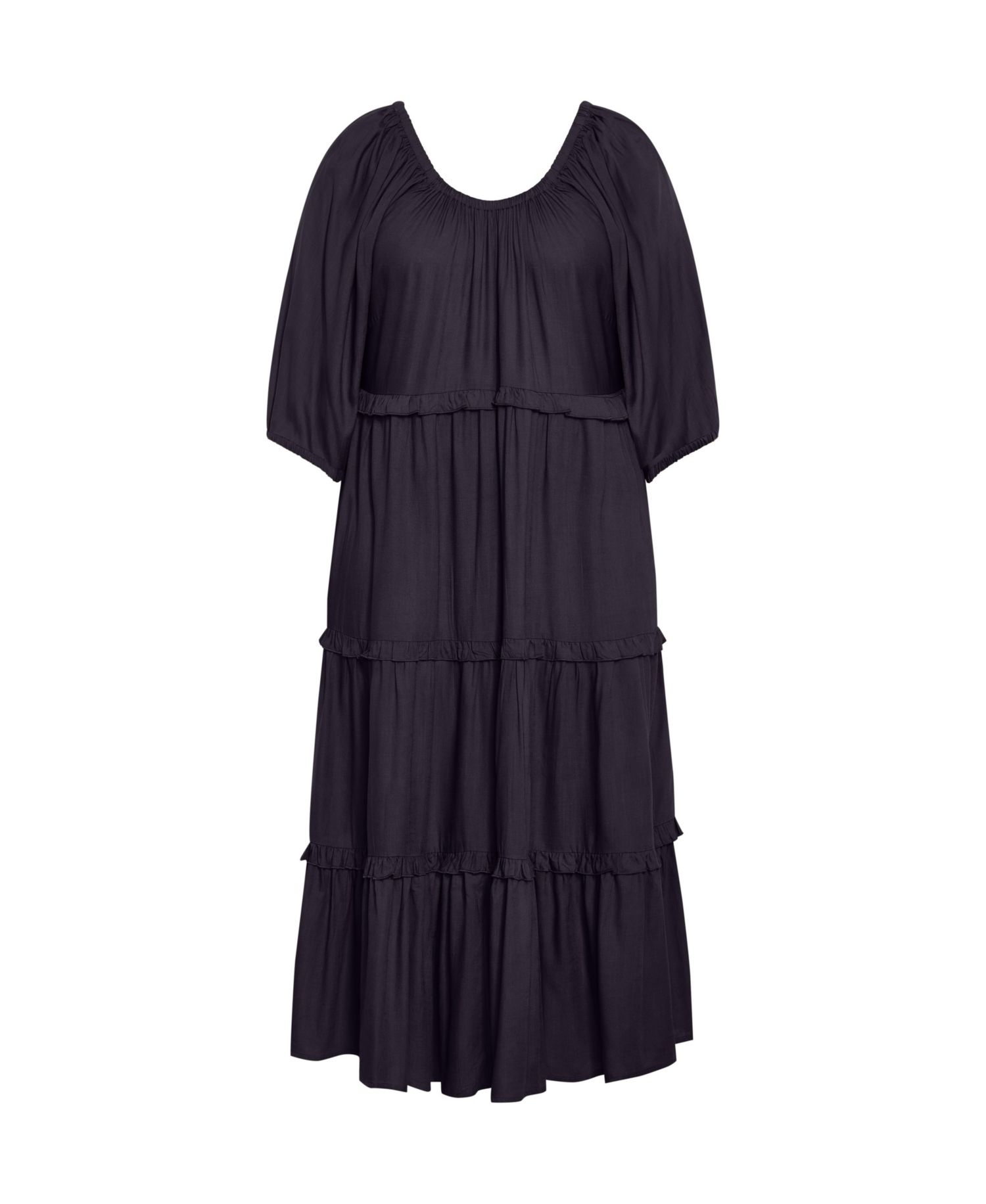 Plus Size Heather Tier Dress