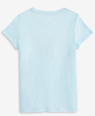 Girls' 5-20 Floral Heart T-Shirt