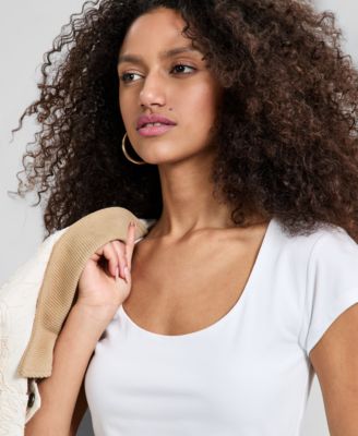 Women's Scoop-Neck Short-Sleeve T-Shirt