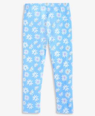 Girls' 12M-5T Daisy-Print Leggings