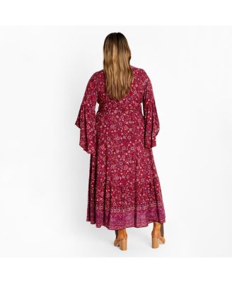 Women's Belle Wrap Maxi Dress