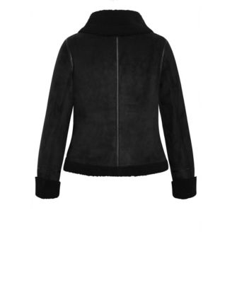 Plus Size Sherpa Hunter Jacket