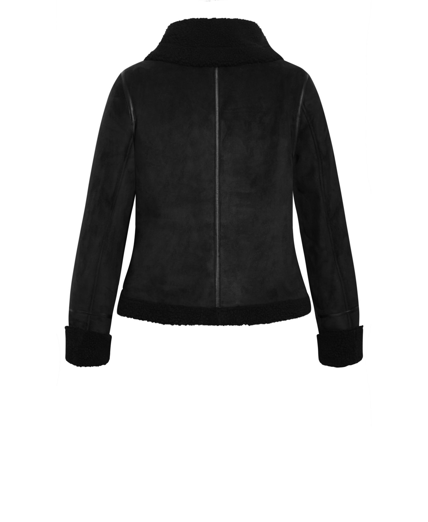 Plus Size Sherpa Hunter Jacket