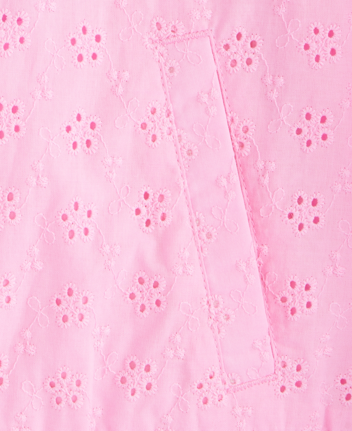 Epic Threads Girls' Toddler 12M-5T Cotton Eyelet Bomber Jacket, Macy's Exclusive