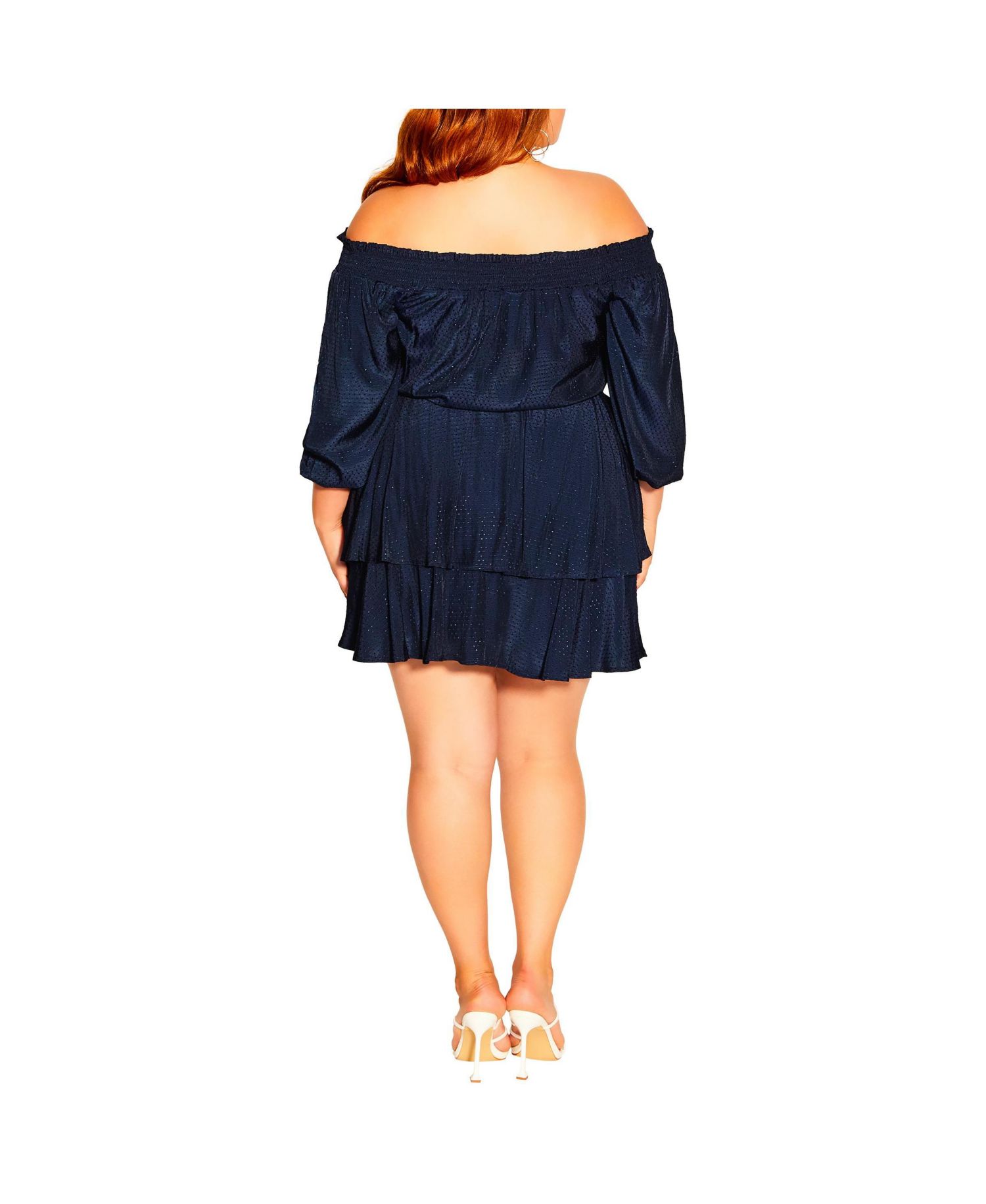 Plus Size Cute Frills Dress