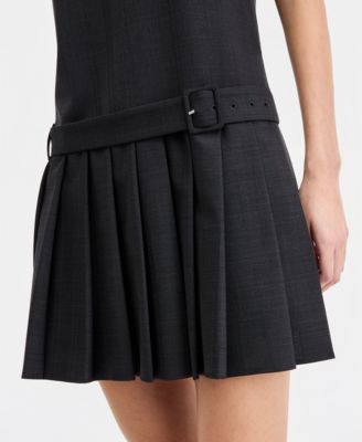 Women's Scoop Neck Mini Dress