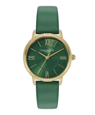 Women's Westbourne Green Leather Strap Watch, 30mm