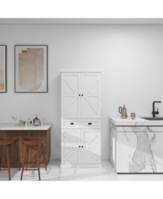 Four-Door, One-Drawer Cabinets, Metric Hinge Full Cover Door Panel