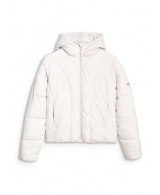 Women's down jacket with synthetic filling