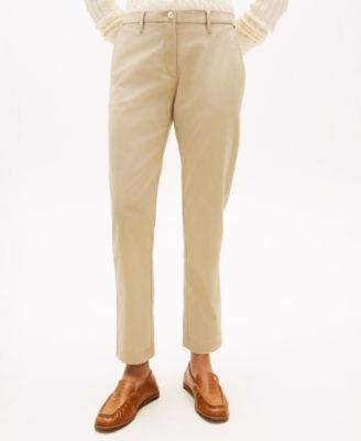 Women's Twill Slim Chino Pants